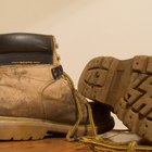 Dress shoes and shoeshine supplies