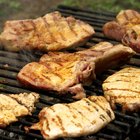 Grilled pork