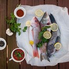 Red snapper on ice