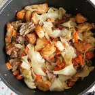 Raw sausage with spices
