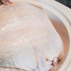 Turkey fillet roasted close-up on the table. horizontal