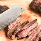 Making traditional homemade beef jerky
