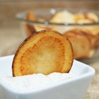 Baskets of potatoes