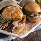 Grilled brisket burger
