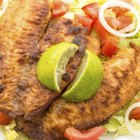 Baked cod fillet