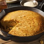 Turkish Cornbread / Misir Ekmegi on wooden surface