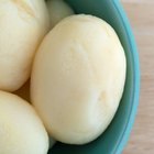 Red potatoes on the market, Colorful photo of red potatoes with defocused background, Selective focus with shallow depth of field