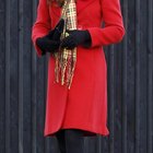 Carefree businesswoman with trench coat