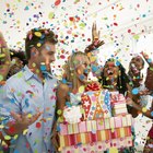 Woman at surprise party