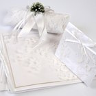Gold pen in case and thank you card