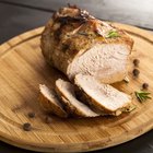 Ham, served on the old plate.