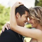 Man extending open hand forward