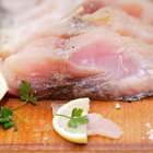 Red snapper on ice