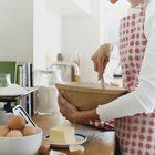 Pat of fresh farm butter on a dish