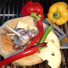 Gourmet Barbecued Pizza - Mediterranean Style
