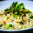 Delicious turkey gravy in saucepan on table