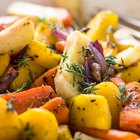 Grilling beetroots