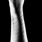 Woman with hand cream