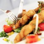 Sprat, capelin fried in a pan