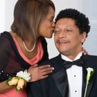 Bride and groom with man and woman
