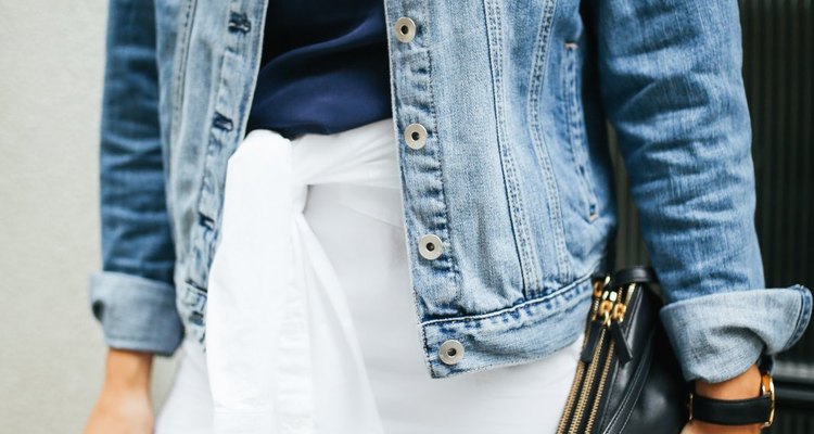 white shirt as a skirt