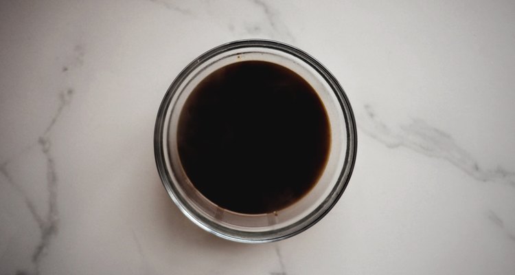 Dissolve the espresso into the boiling water then set it aside to cool