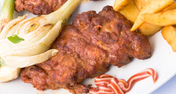Spareribs-BBQ Ribs with POtatoes