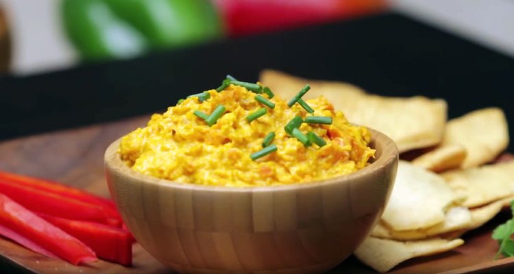 Roasted carrot hummus