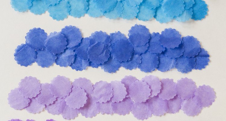 Crinkle cut confetti.