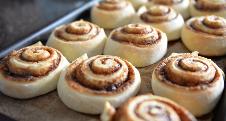 Fresh cinnamon rolls