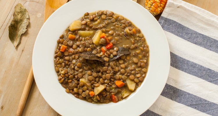 Lentil and vegetables