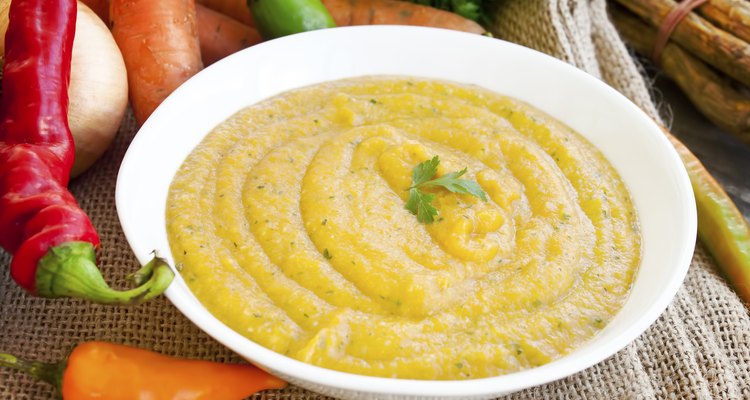 Cream soup with Vegetables