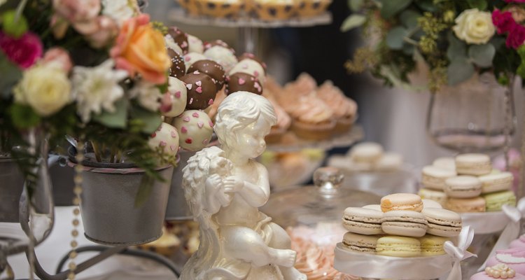 French dessert at wedding