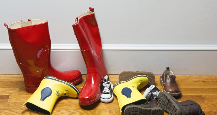 Pile of shoes