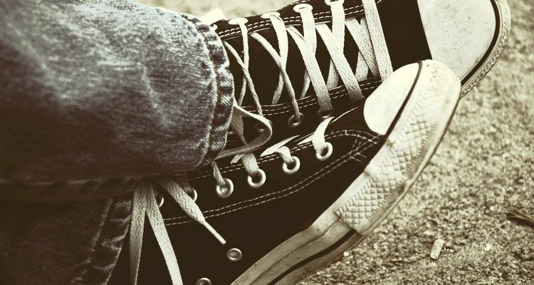 Old School Shoes and Blue Jeans