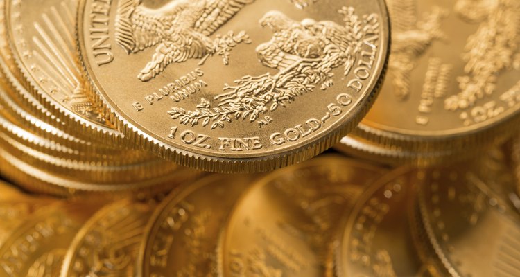 Collection of one ounce gold coins