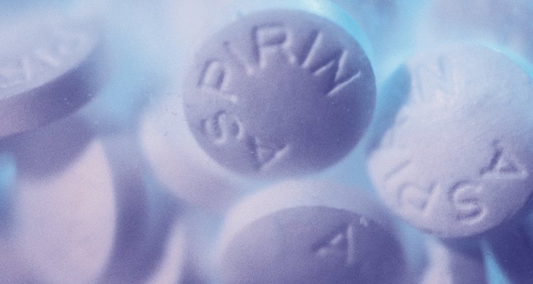 Close-up of aspirin tablets
