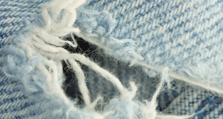 Tattered bluejeans