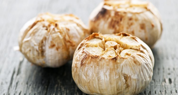 Roasted garlic bulbs