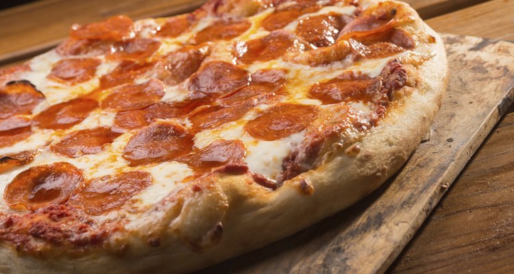 Out of the Oven Pepperoni Pizza