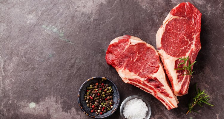 Heart shape Raw fresh meat Ribeye Steak