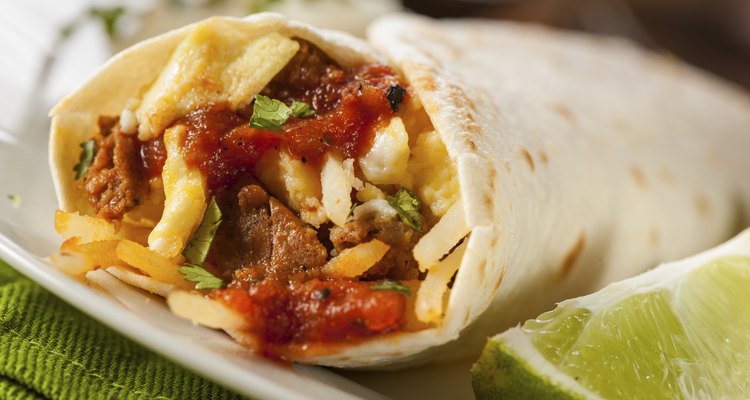 Hearty Chorizo Breakfast Burrito