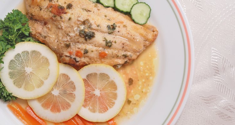 Fillet of Fish and Salad 2