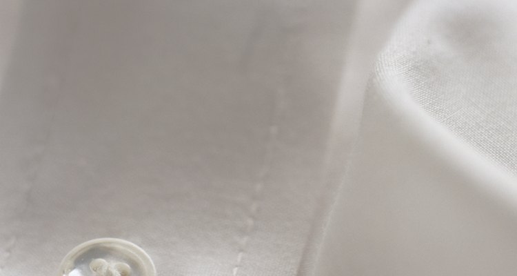 Button on a White Shirt
