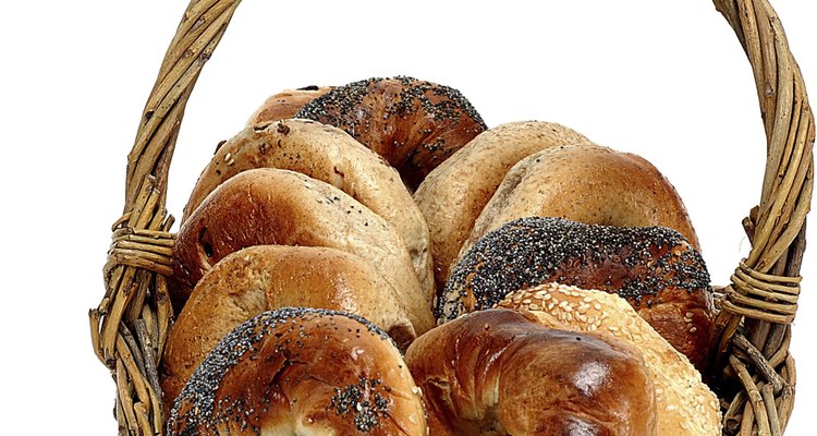 Basket of bagels
