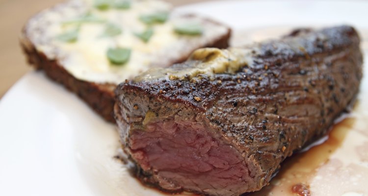 Filet of charolais beef