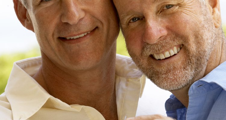 Portrait of a newlywed couple