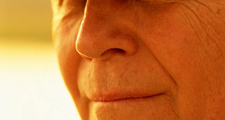 Portrait of senior man with cap