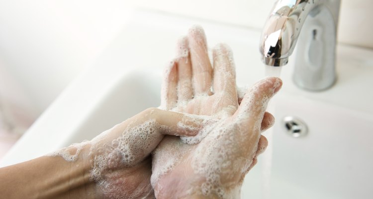 washing hand