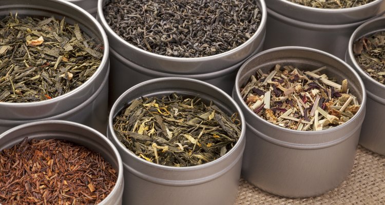 green,  black and red tea